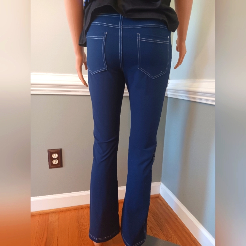 Chanleed Navy Blue Pants - Picture 2 of 6